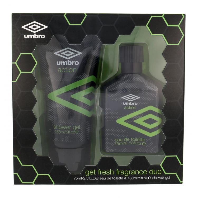 UMBRO Action Set cadou apa de toaleta 75 ml + gel de dus 150 ml