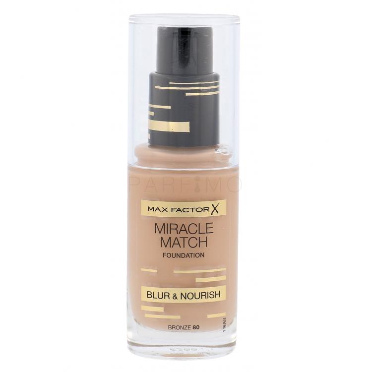 Max Factor Miracle Match Fond de ten pentru femei 30 ml Nuanţă 80 Bronze