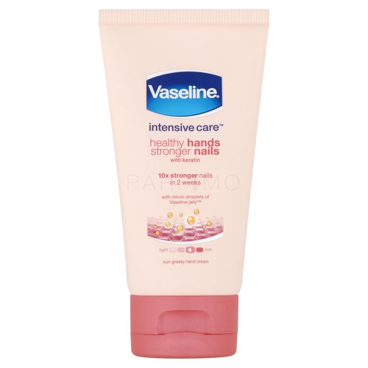 Vaseline Intensive Care Healthy Hands Stronger Nails Cremă de mâini 75 ml