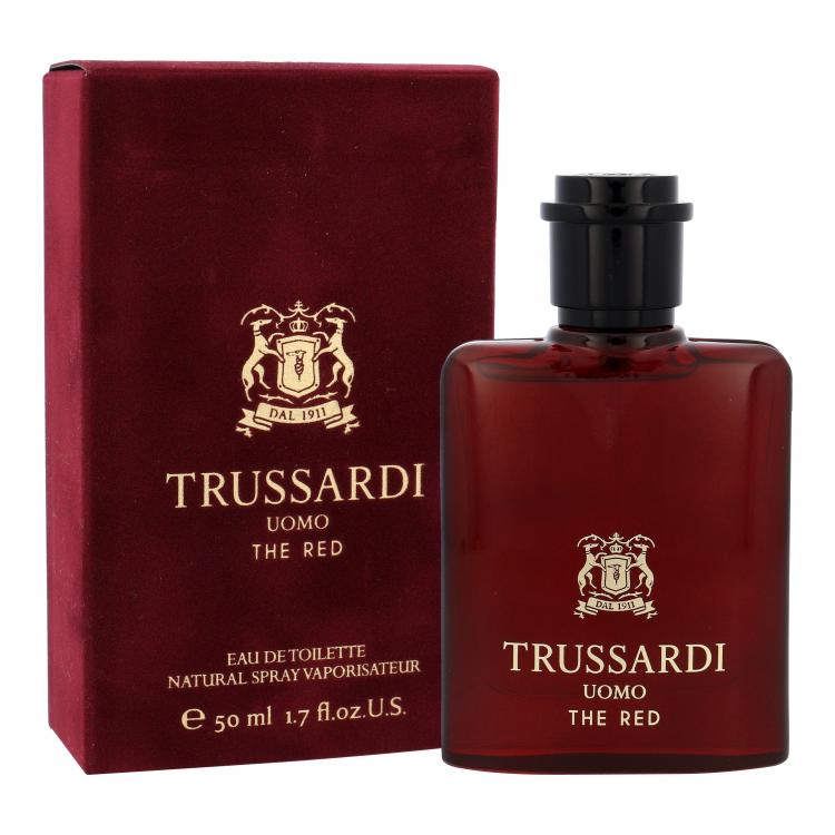 Trussardi Uomo The Red Apă de toaletă pentru bărbați 50 ml