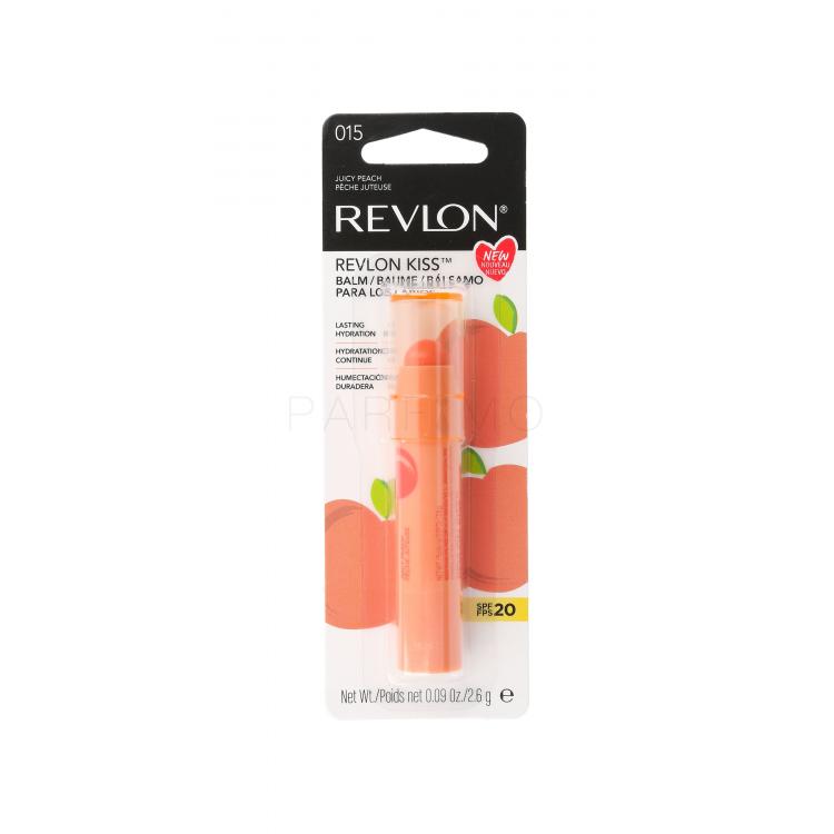 Revlon Revlon Kiss SPF20 Balsam de buze pentru femei 2,6 g Nuanţă 015 Juicy Peach
