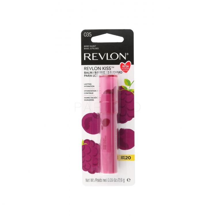 Revlon Revlon Kiss SPF20 Balsam de buze pentru femei 2,6 g Nuanţă 035 Berry Burst