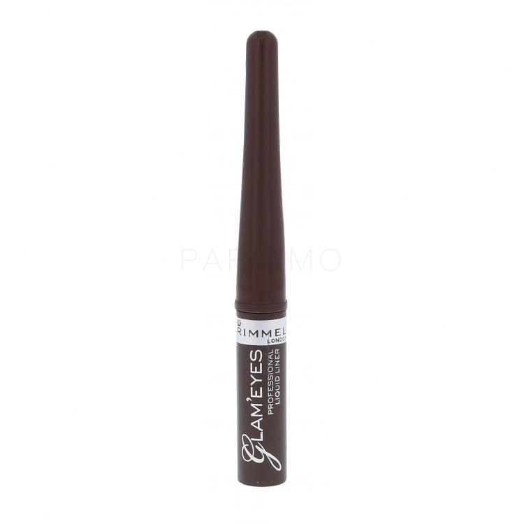 Rimmel London Glam Eyes Tuș de ochi pentru femei 3,5 ml Nuanţă 002 Brown Velvet