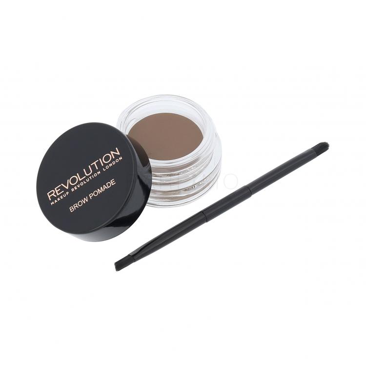 Makeup Revolution London Brow Pomade Gel și ceară pentru femei 2,5 g Nuanţă Blonde