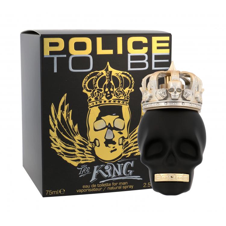 Police To Be The King Apă de toaletă pentru bărbați 75 ml