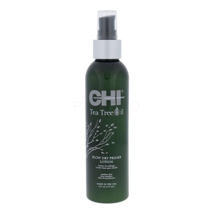 Farouk Systems CHI Tea Tree Oil Blow Dry Primer Lotion Protecție termică pentru femei 177 ml