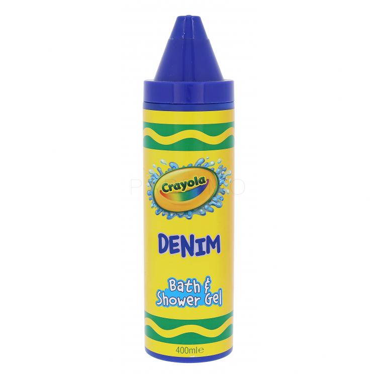 Crayola Bath &amp; Shower Gel Gel de duș pentru copii 400 ml Nuanţă Denim