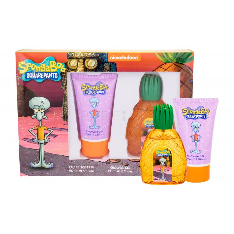 SpongeBob Squarepants Squidward Set cadou EDT 50 ml + Gel de dus 75 ml