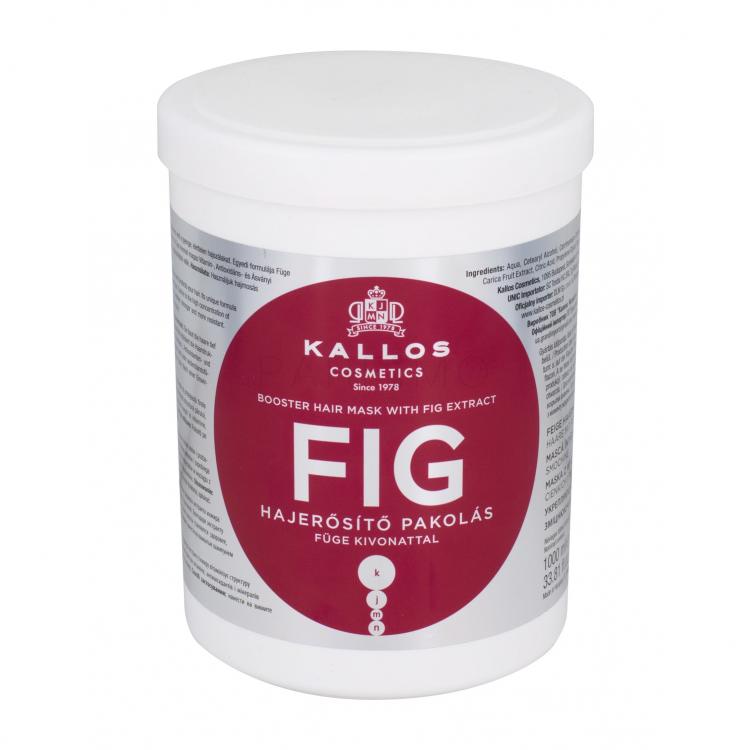 Kallos Cosmetics Fig Mască de păr pentru femei 1000 ml