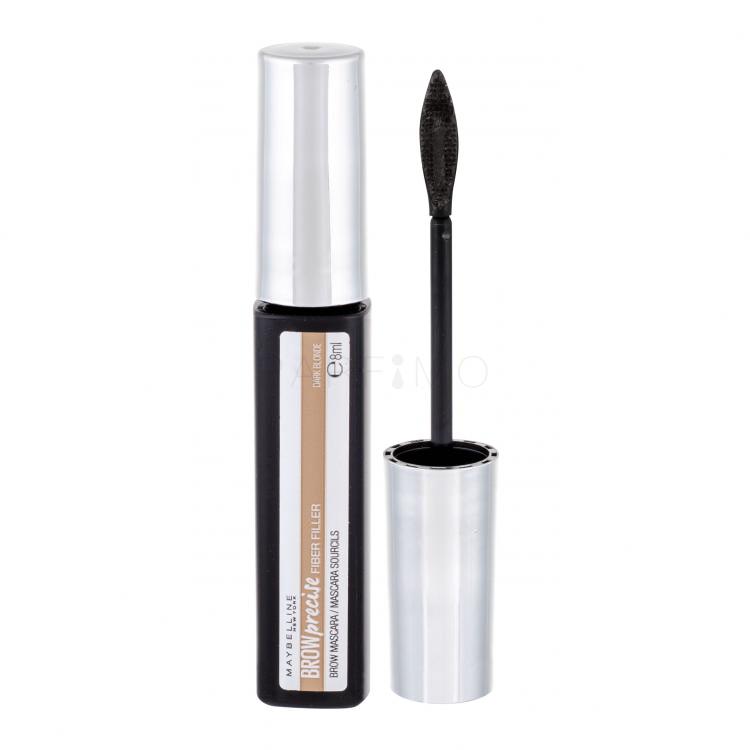 Maybelline Brow Precise Fiber Filler Mascara sprâncene pentru femei 8 ml Nuanţă Dark Blonde