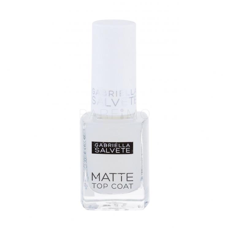 Gabriella Salvete Nail Care Matte Top Coat Lac de unghii pentru femei 11 ml Nuanţă 18