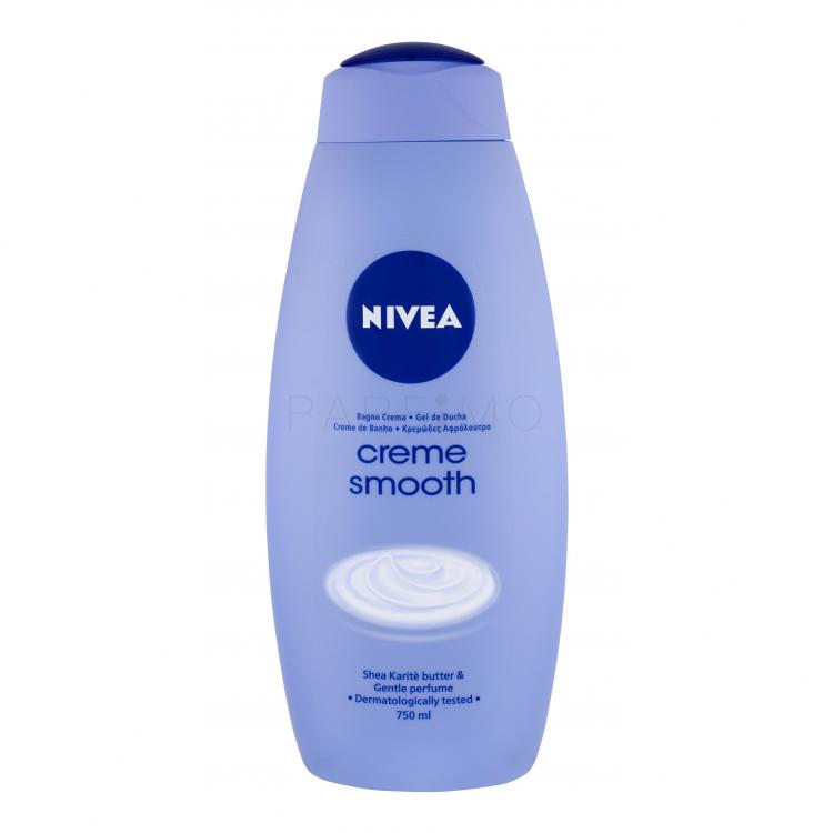 Nivea Creme Smooth Cremă de duș pentru femei 750 ml