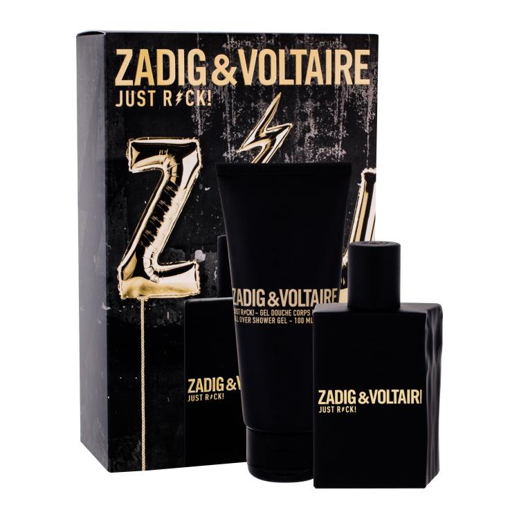 Zadig &amp; Voltaire Just Rock! Set cadou EDT 50 ml + Gel de dus 100 ml