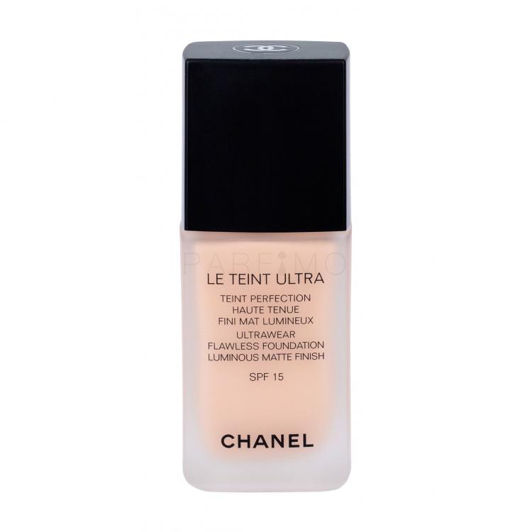 Chanel Le Teint Ultra SPF15 Fond de ten pentru femei 30 ml Nuanţă 12 Beige Rosé