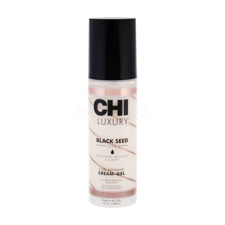 Farouk Systems CHI Luxury Black Seed Oil Cream-Gel Păr creț și ondulat pentru femei 148 ml