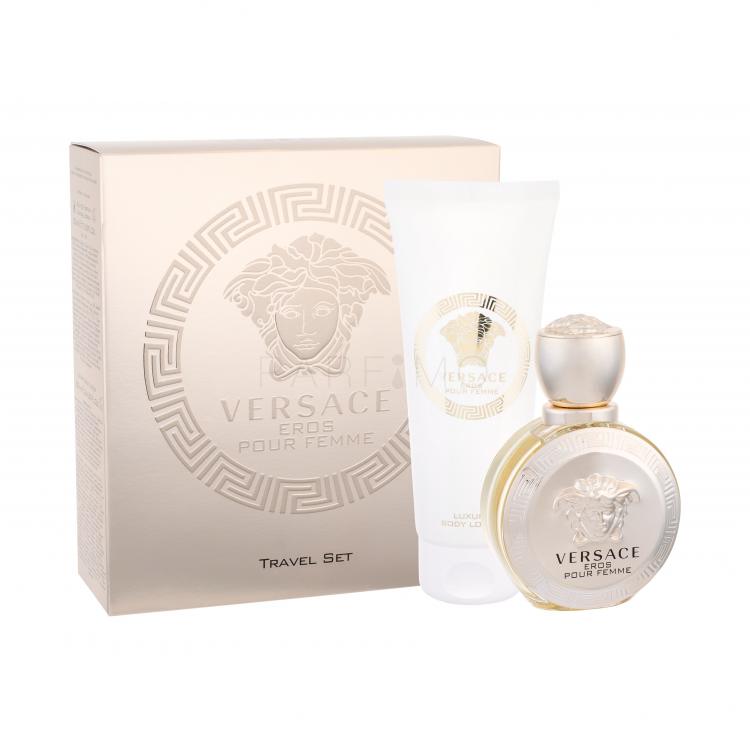 Versace Eros Pour Femme Set cadou Apa de parfum 50 ml + loțiune corporală 100 ml