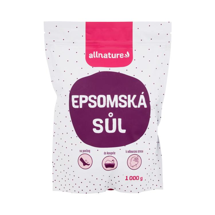 Allnature Epsom Salt Sare de baie 1000 g