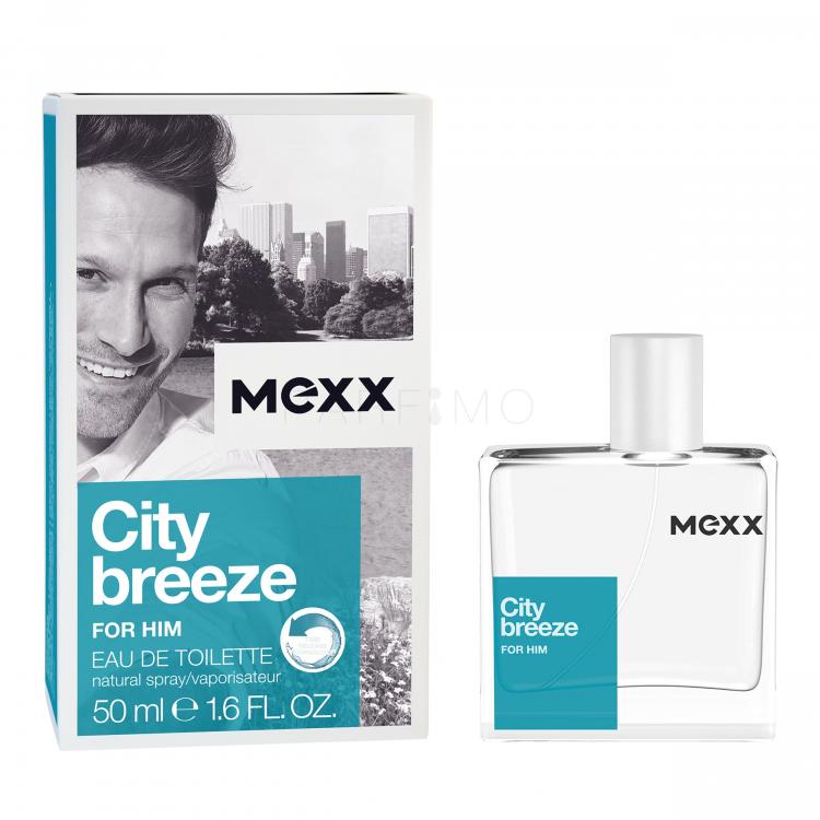 Mexx City Breeze For Him Apă de toaletă pentru bărbați 50 ml