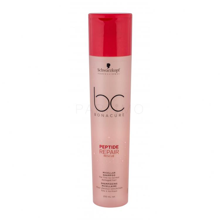 Schwarzkopf Professional BC Bonacure Peptide Repair Rescue Șampon pentru femei 250 ml