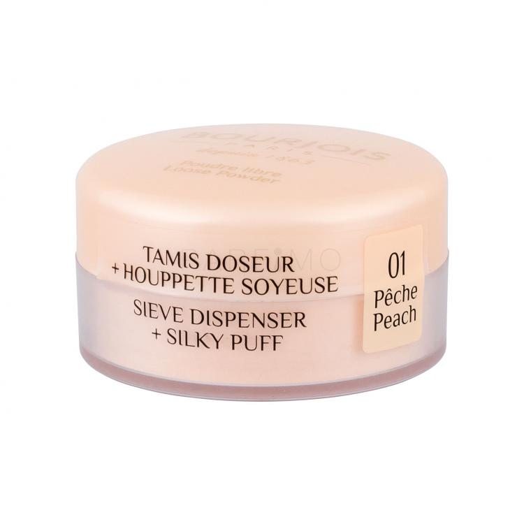 BOURJOIS Paris Loose Powder Pudră pentru femei 32 g Nuanţă 01 Peach