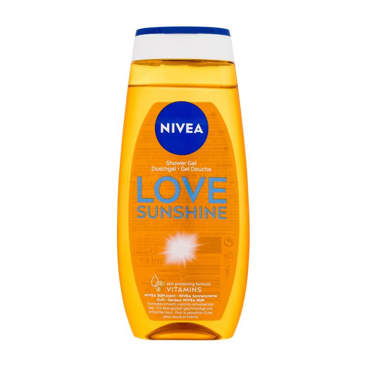 Nivea Love Sunshine Gel de duș pentru femei 250 ml