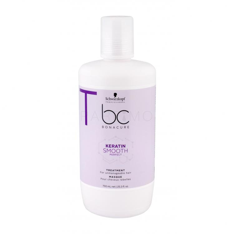 Schwarzkopf Professional BC Bonacure Keratin Smooth Perfect Mască de păr pentru femei 750 ml