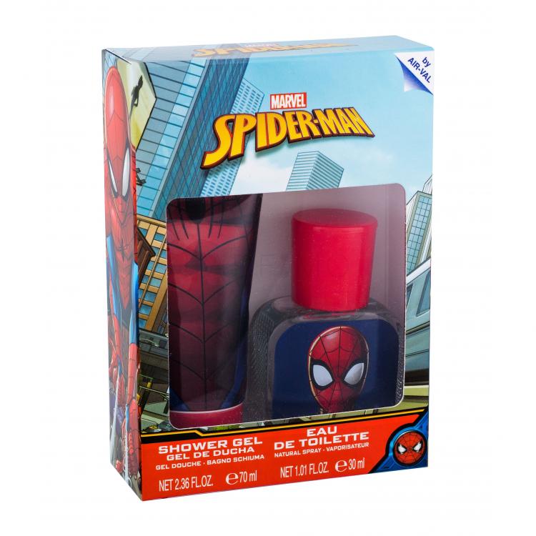 Marvel Spiderman Set Set cadou apa de toaleta 30 ml + gel de dus 70 ml