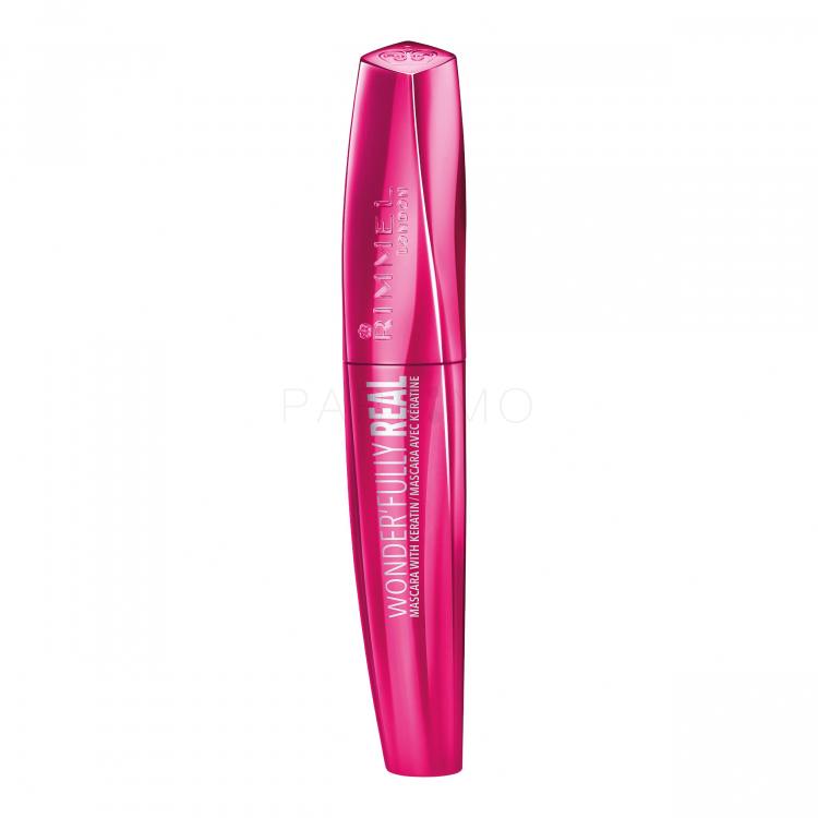 Rimmel London Wonder´Fully Real With Keratin Mascara pentru femei 11 ml Nuanţă 001 Black