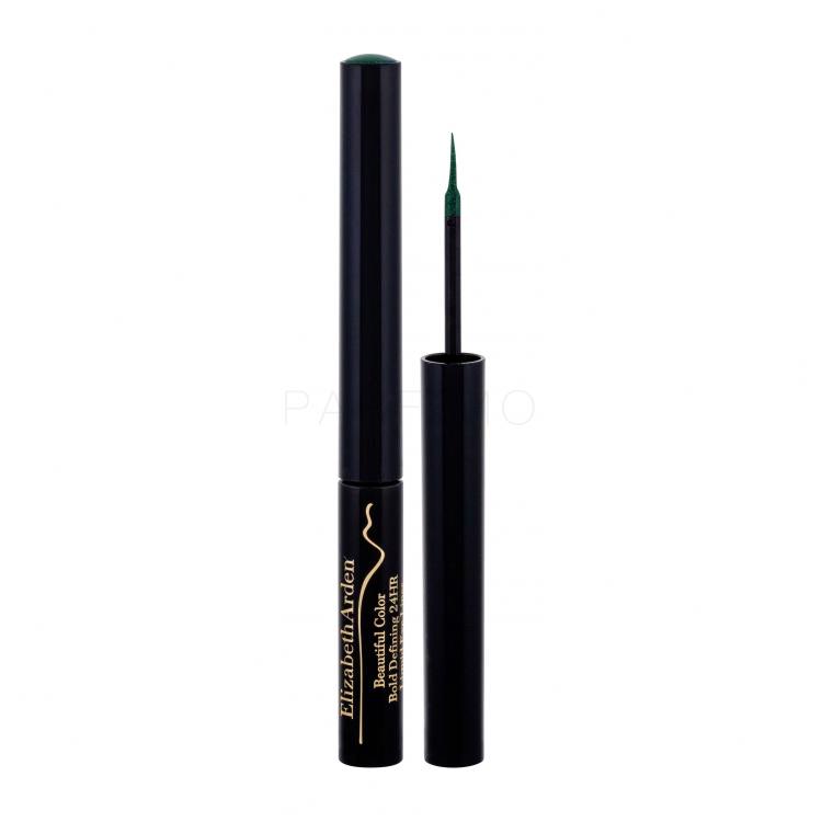 Elizabeth Arden Beautiful Color Bold Defining 24HR Tuș de ochi pentru femei 1,7 ml Nuanţă 05 Mystic Green tester