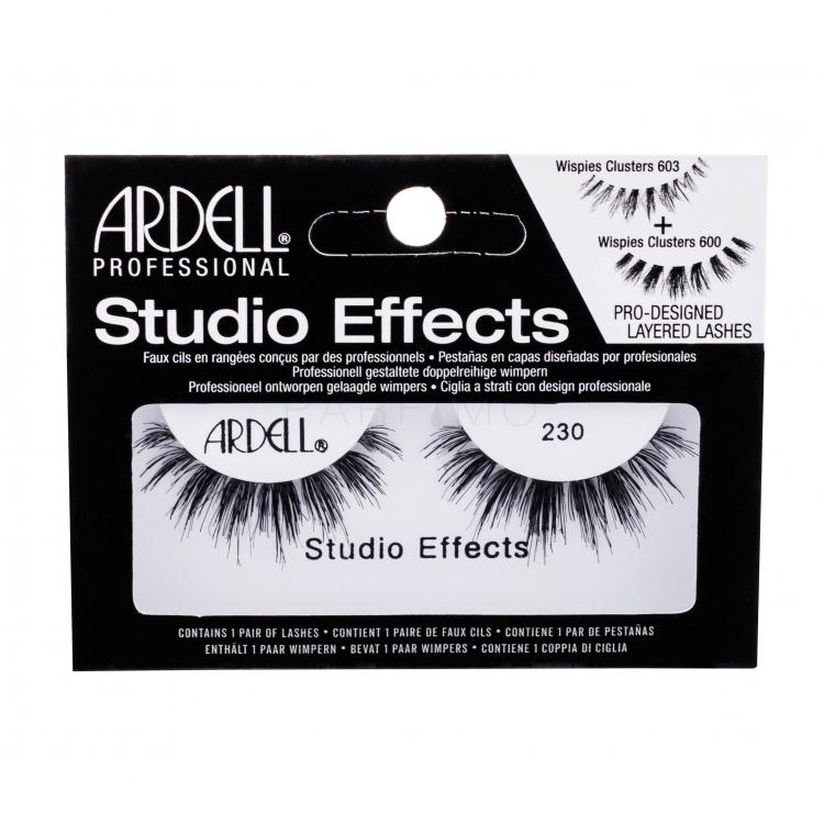 Ardell Studio Effects 230 Wispies Gene false pentru femei 1 buc Nuanţă Black