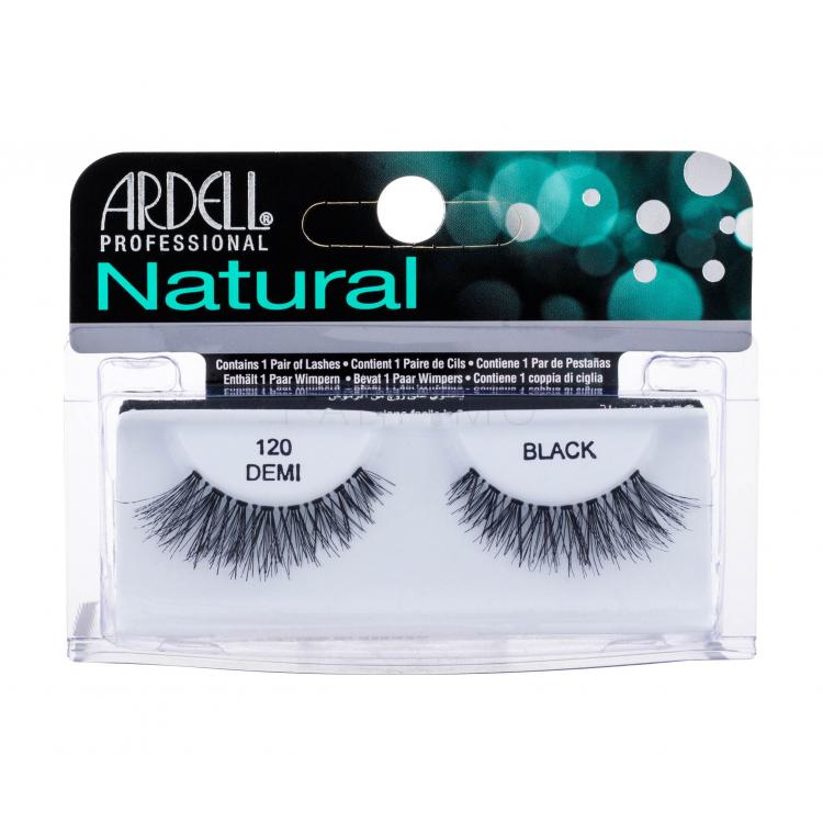 Ardell Natural Demi 120 Gene false pentru femei 1 buc Nuanţă Black