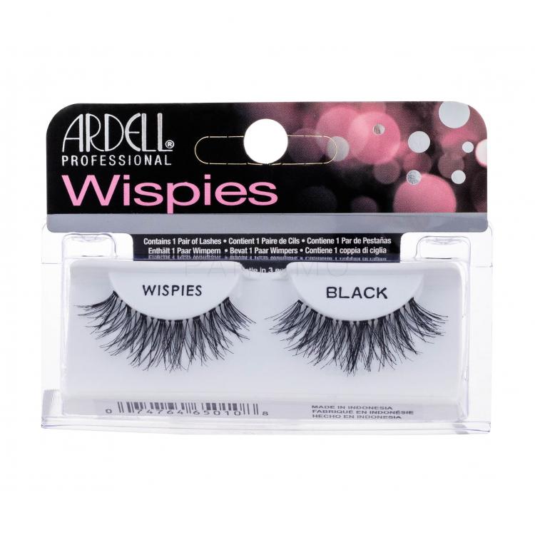 Ardell Wispies Wispies Gene false pentru femei 1 buc Nuanţă Black