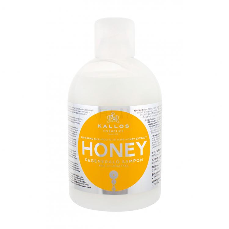 Kallos Cosmetics Honey Șampon pentru femei 1000 ml