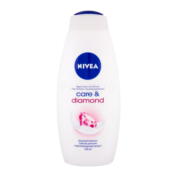 Nivea Care &amp; Diamond Cremă de duș pentru femei 750 ml