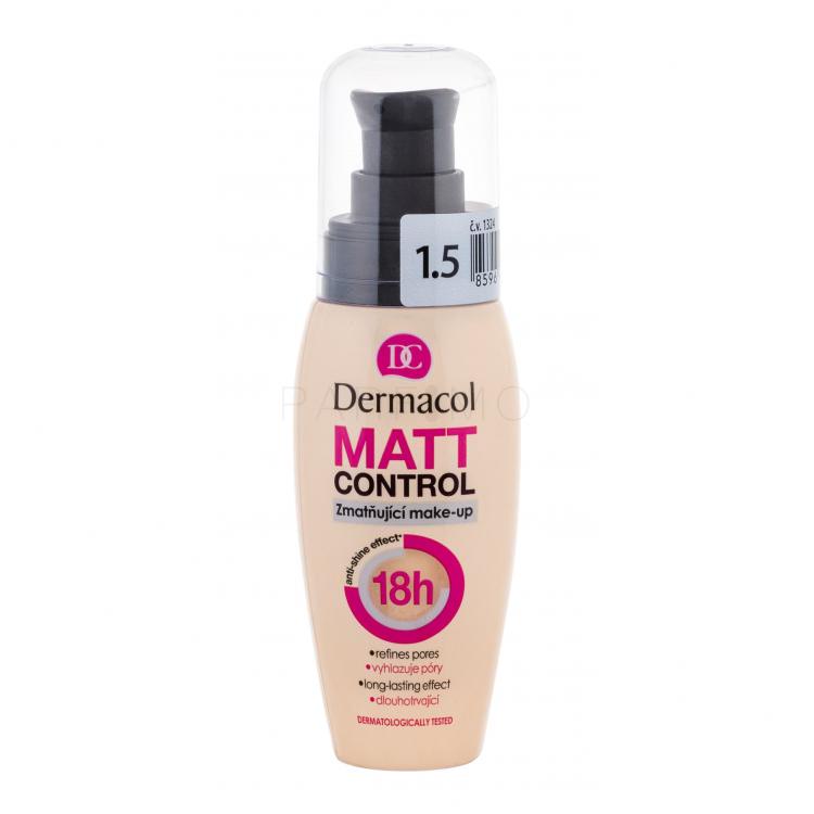 Dermacol Matt Control Fond de ten pentru femei 30 ml Nuanţă 1.5