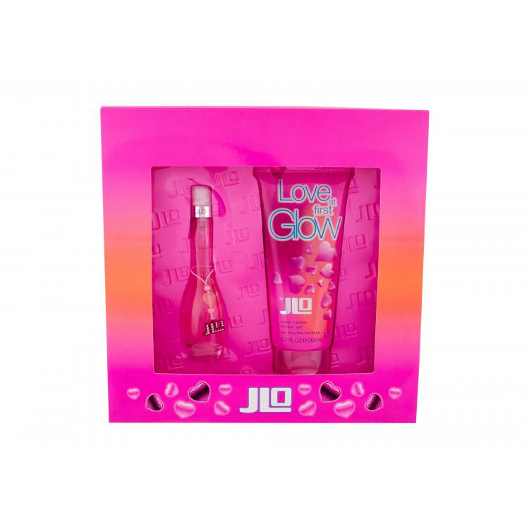 Jennifer Lopez Love At First Glow Set cadou EDT 30 ml + Gel de dus 200 ml