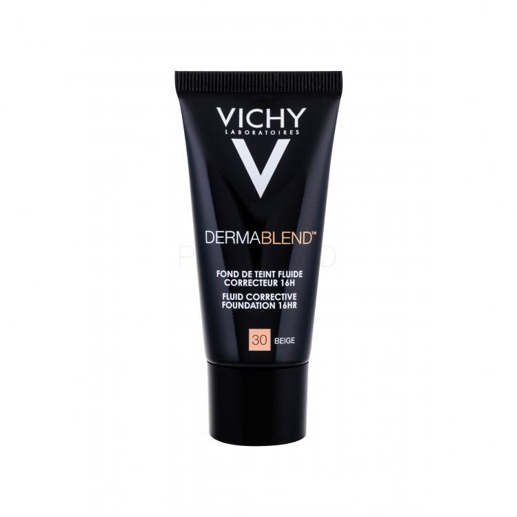 Vichy Dermablend™ Fluid Corrective Foundation SPF35 Fond de ten pentru femei 30 ml Nuanţă 30 Beige