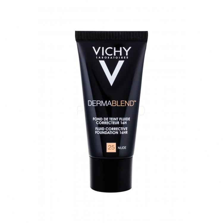 Vichy Dermablend™ Fluid Corrective Foundation SPF35 Fond de ten pentru femei 30 ml Nuanţă 25 Nude