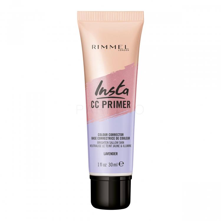 Rimmel London Insta CC Primer Bază de machiaj pentru femei 30 ml Nuanţă Peach