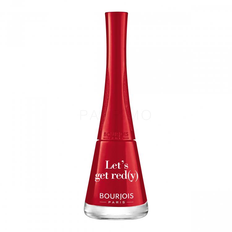 BOURJOIS Paris 1 Second Lac de unghii pentru femei 9 ml Nuanţă 09 Let´s Get Red(y)