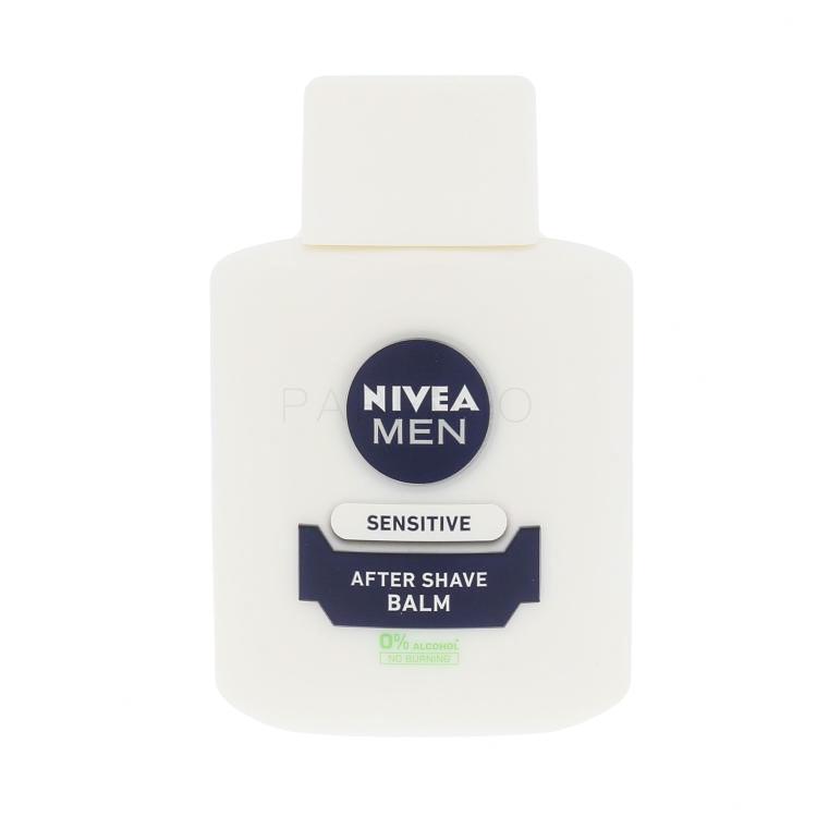 Nivea Men Sensitive Balsam după ras pentru bărbați 100 ml Cutie cu defect