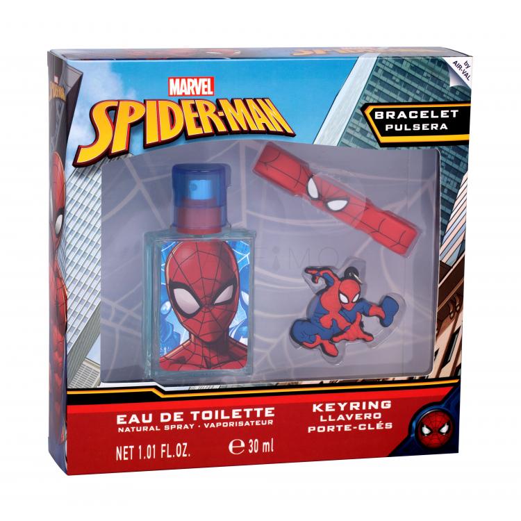 Marvel Spiderman Set Set cadou Apa de toaleta 30 ml +breloc+ bratara