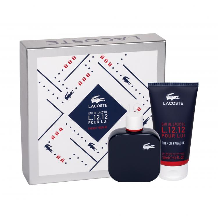 Lacoste L.12.12 French Panache Set cadou Apa de toaleta 100 ml + Gel de dus 150 ml