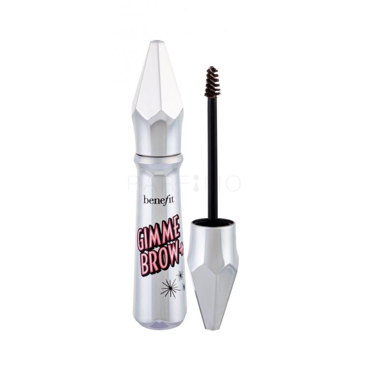 Benefit Gimme Brow+ Brow-Volumizing Gel și ceară pentru femei 3 g Nuanţă 3 Neutral Light Brown