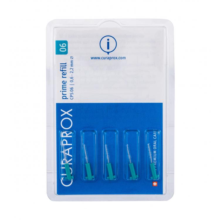 Curaprox CPS 06 Prime Refill 0,6 - 2,2 mm Periuțe interdentare 5 buc