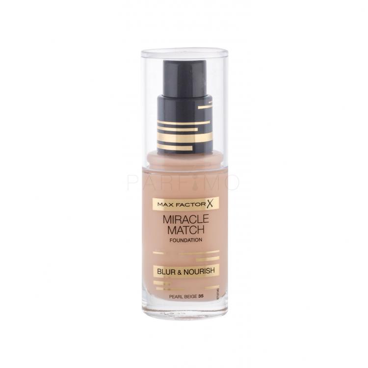 Max Factor Miracle Match Fond de ten pentru femei 30 ml Nuanţă 35 Pearl Beige